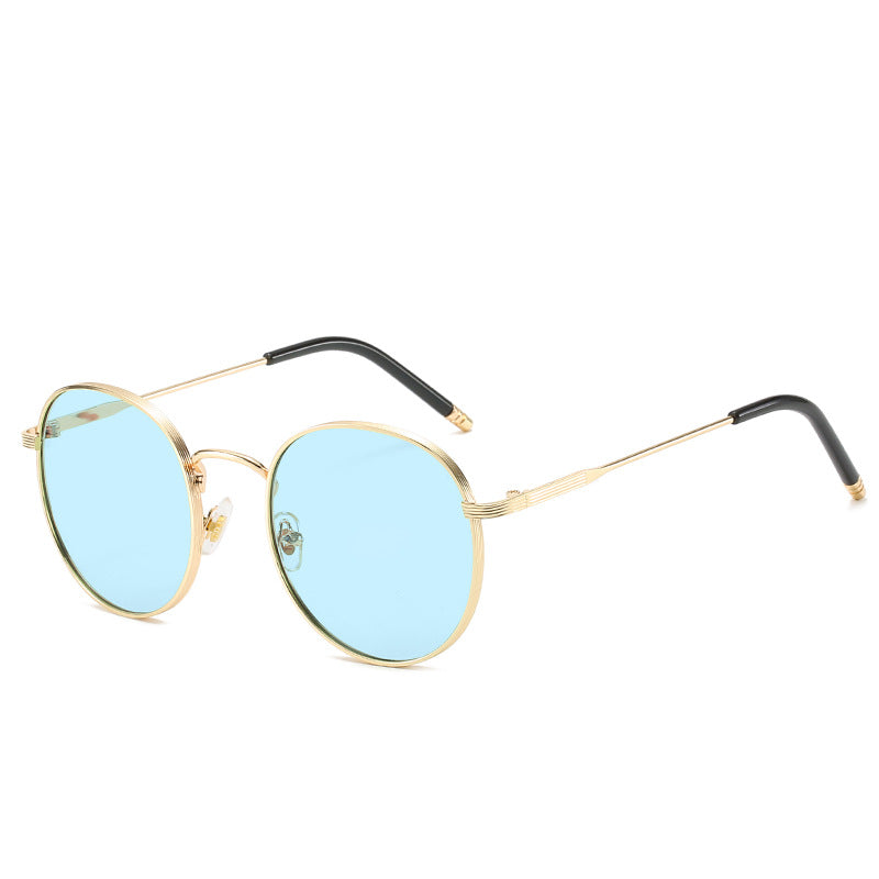 Wholesale PC Retro Round Frame Sunglasses